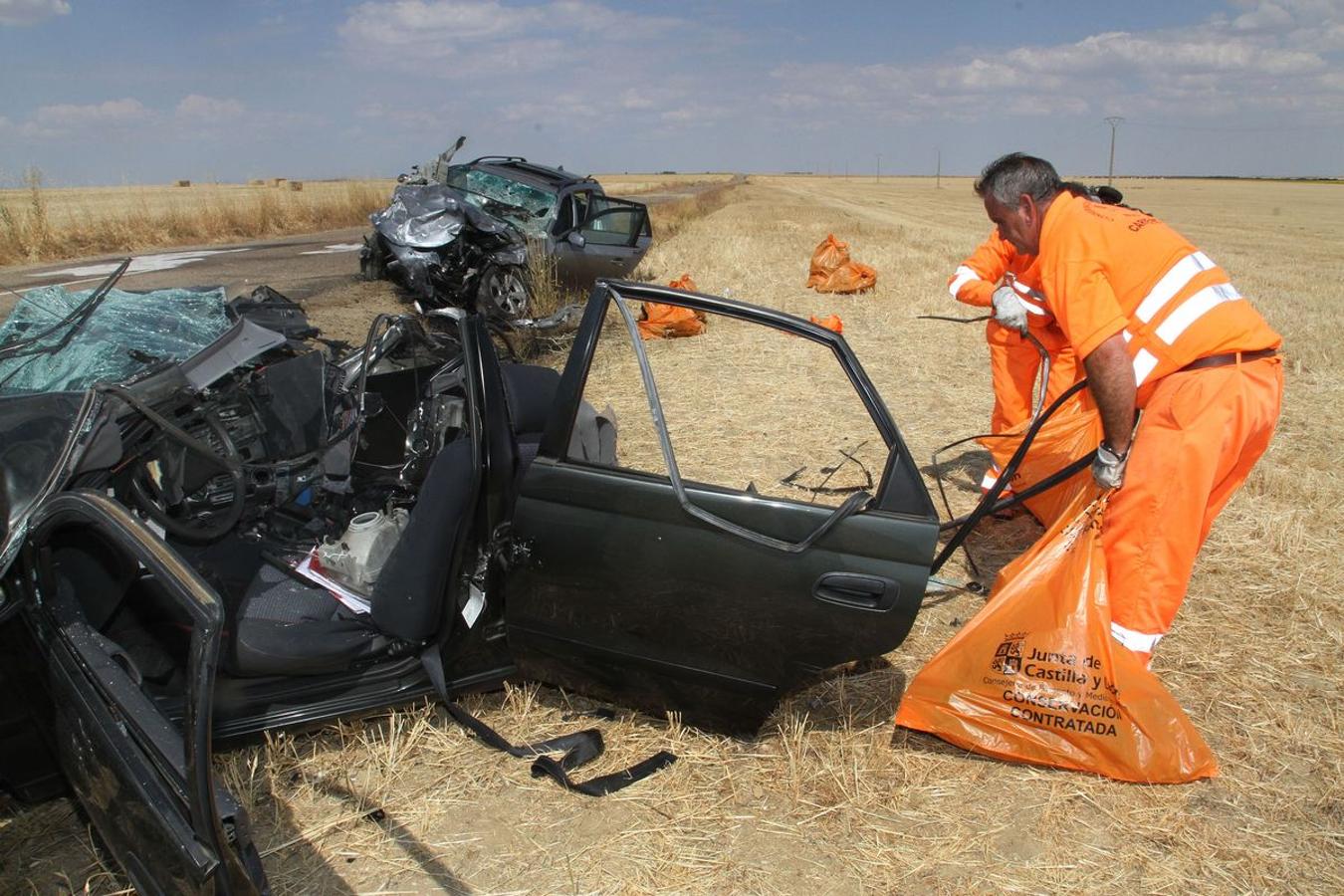 Accidente mortal en Palencia