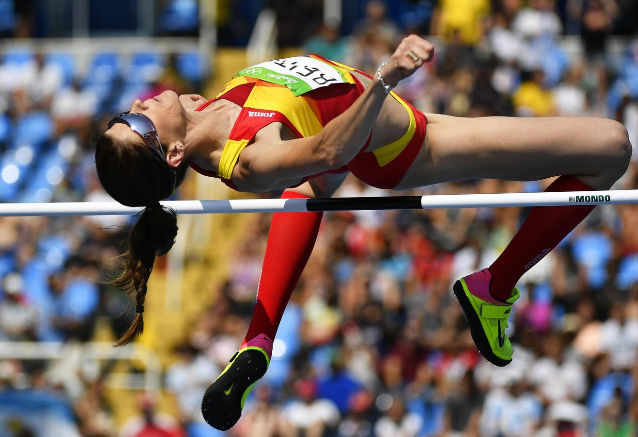 Ruth Beitia, a la final de salto de altura