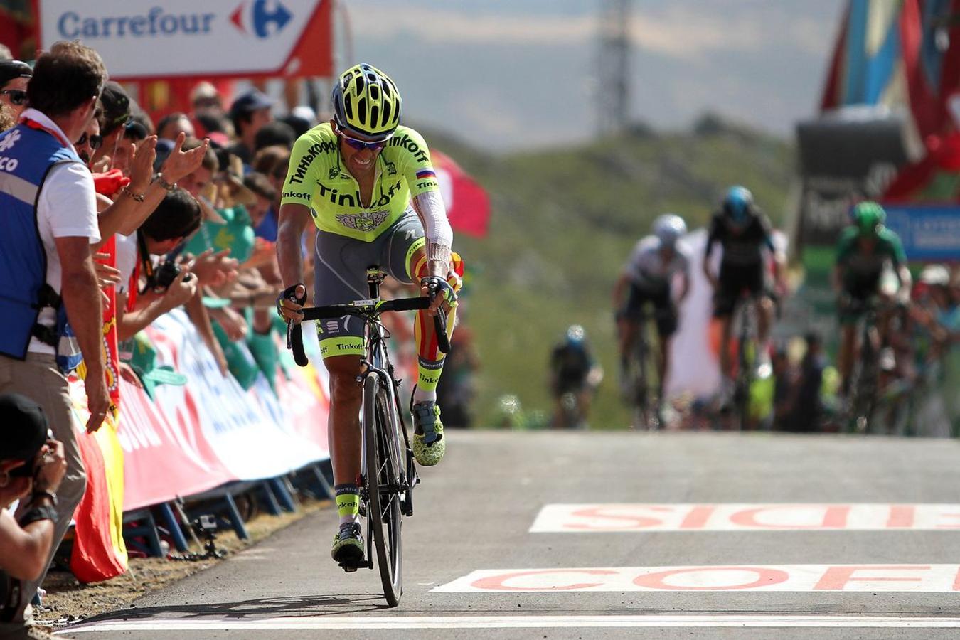 La Vuelta, en La Camperona