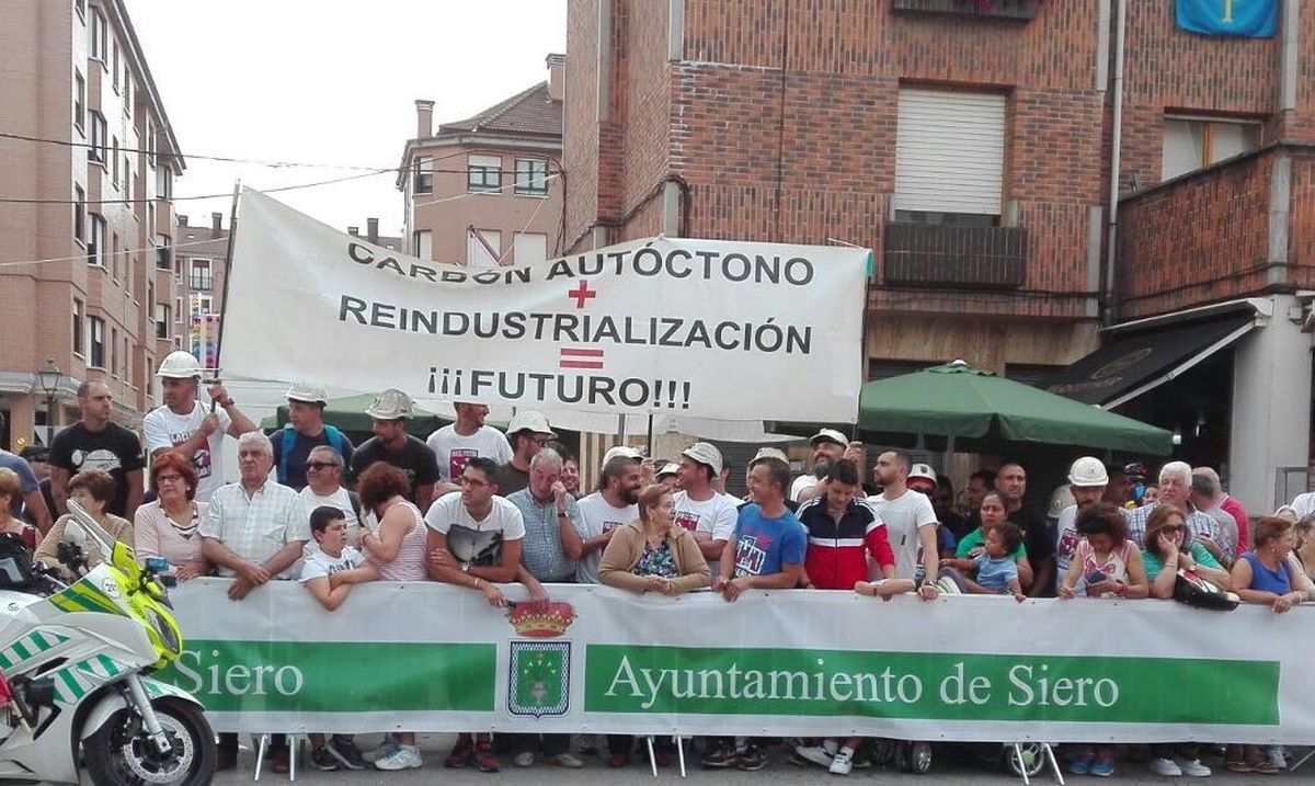 La Vuelta, con la minería