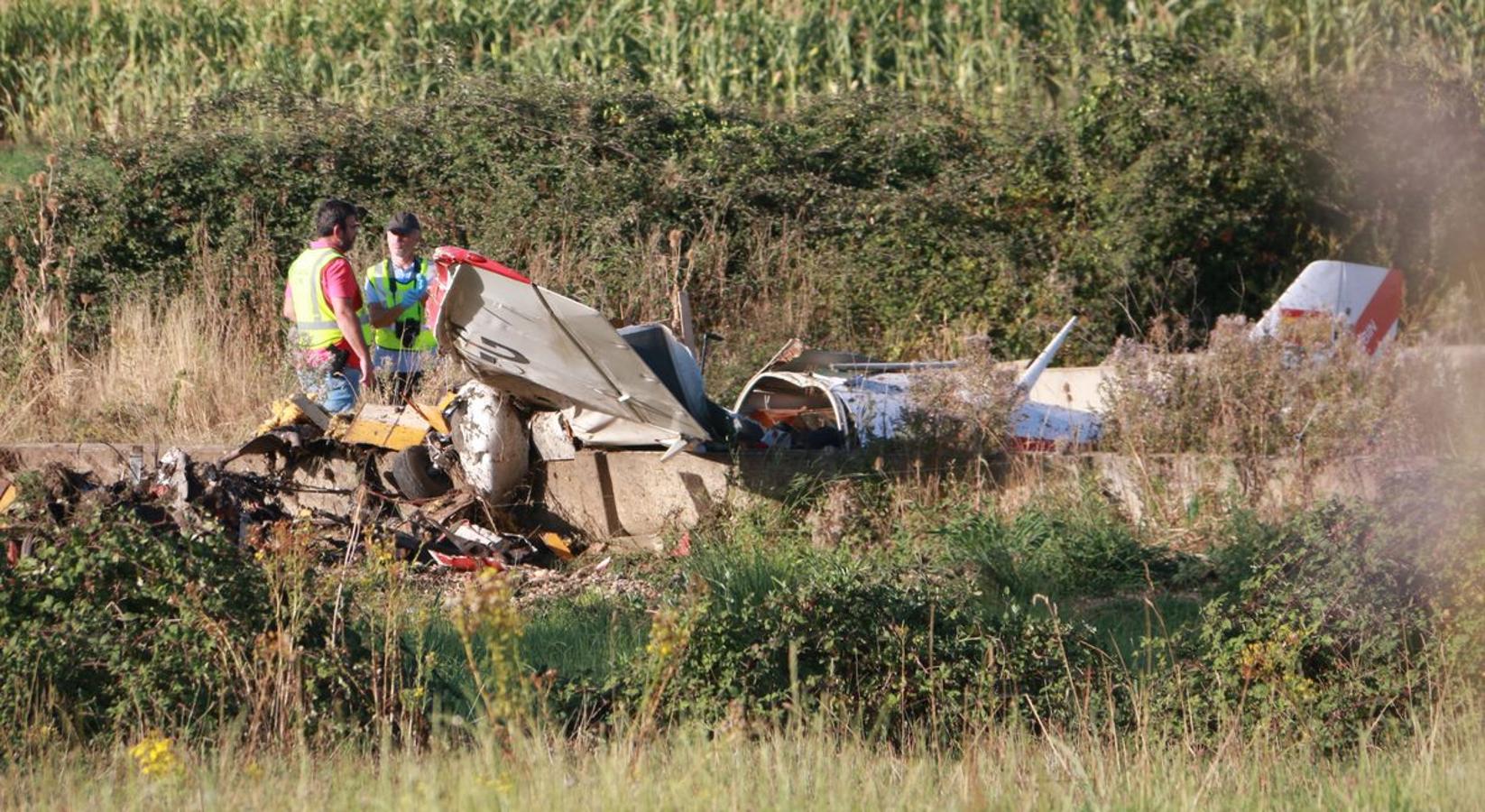 Accidente de avioneta en León