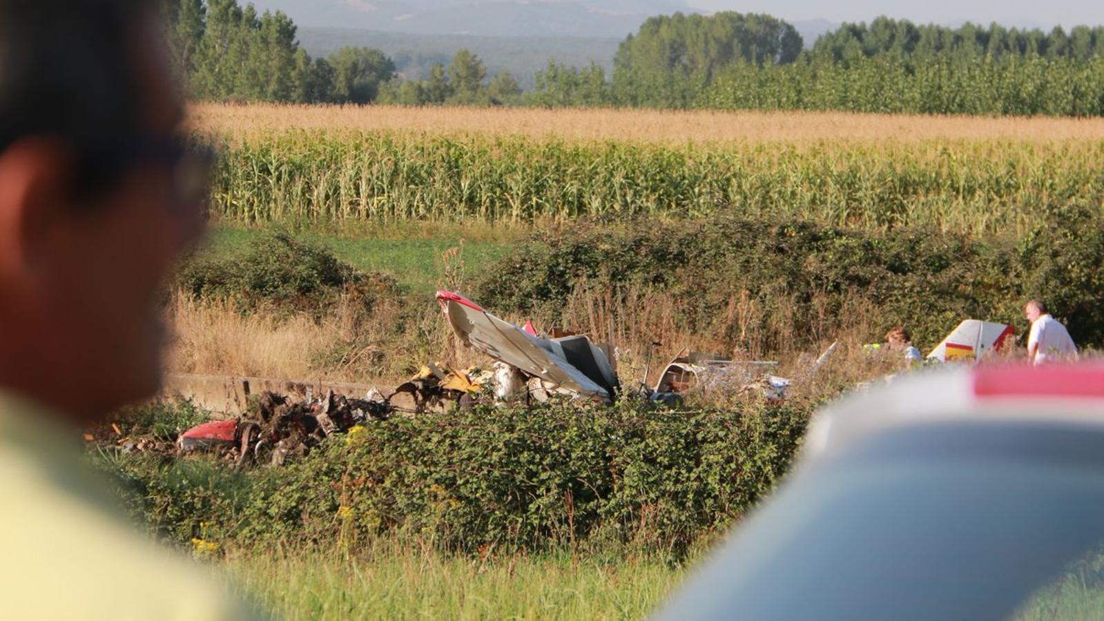 Accidente de avioneta en León