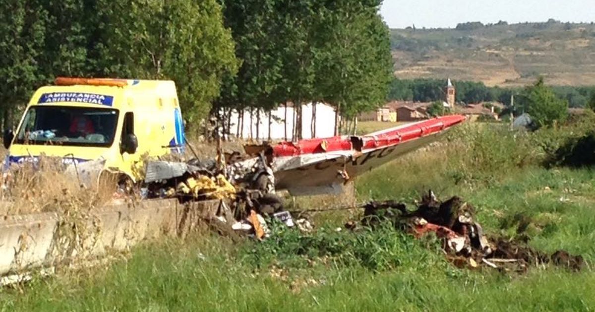 Accidente de avioneta en León