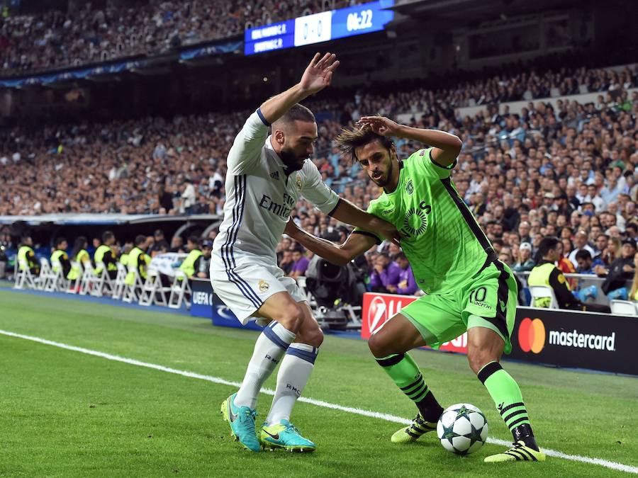 Las mejores imágenes del Real Madrid-Sporting de Portugal