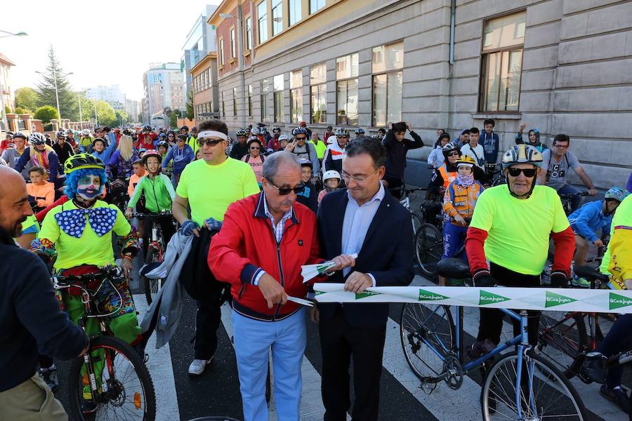 Las bicicletas toman León