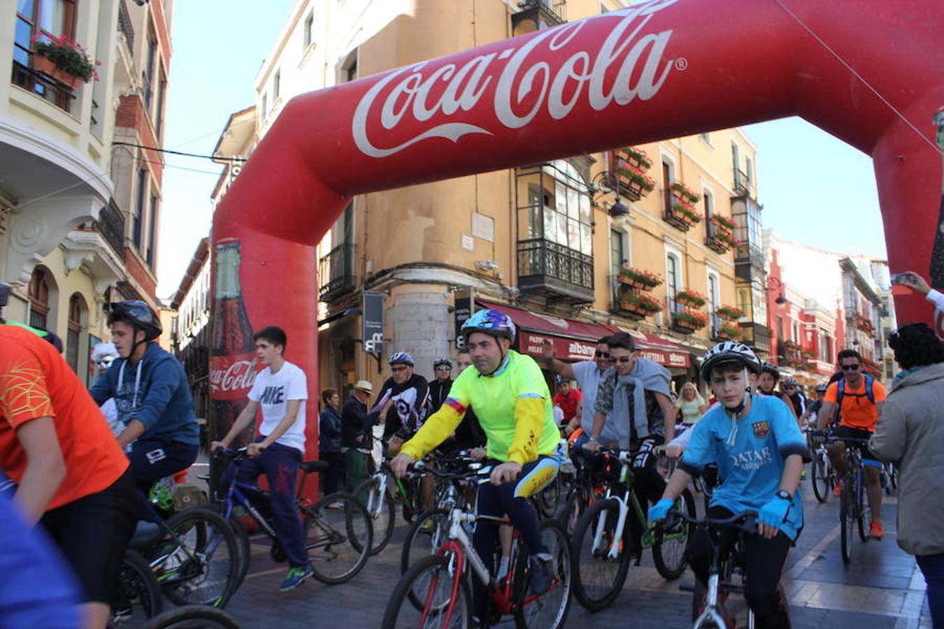 Las bicicletas toman León