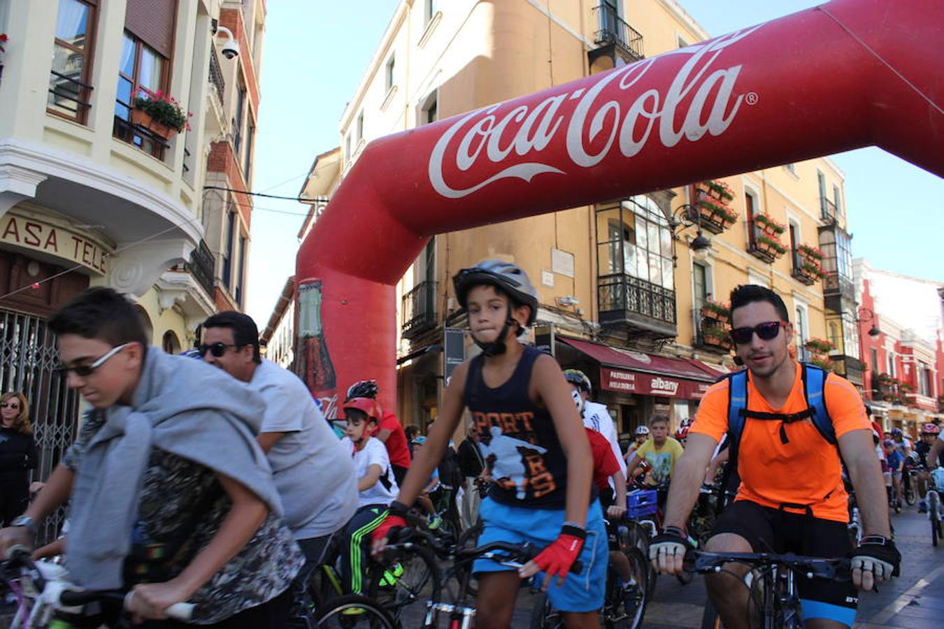 Las bicicletas toman León