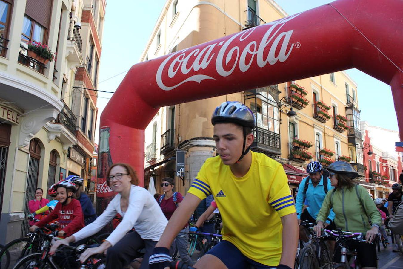 Las bicicletas toman León