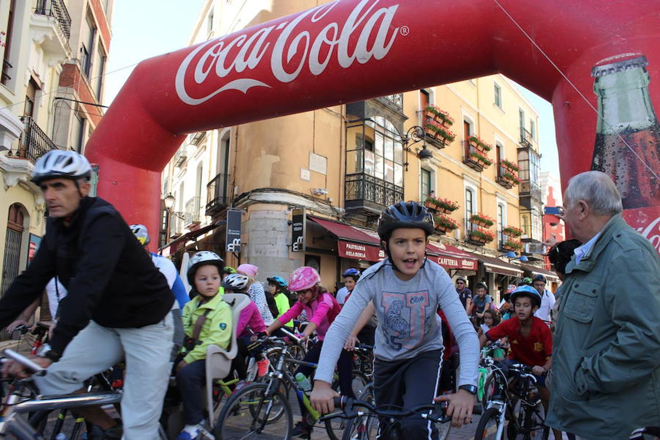 Las bicicletas toman León