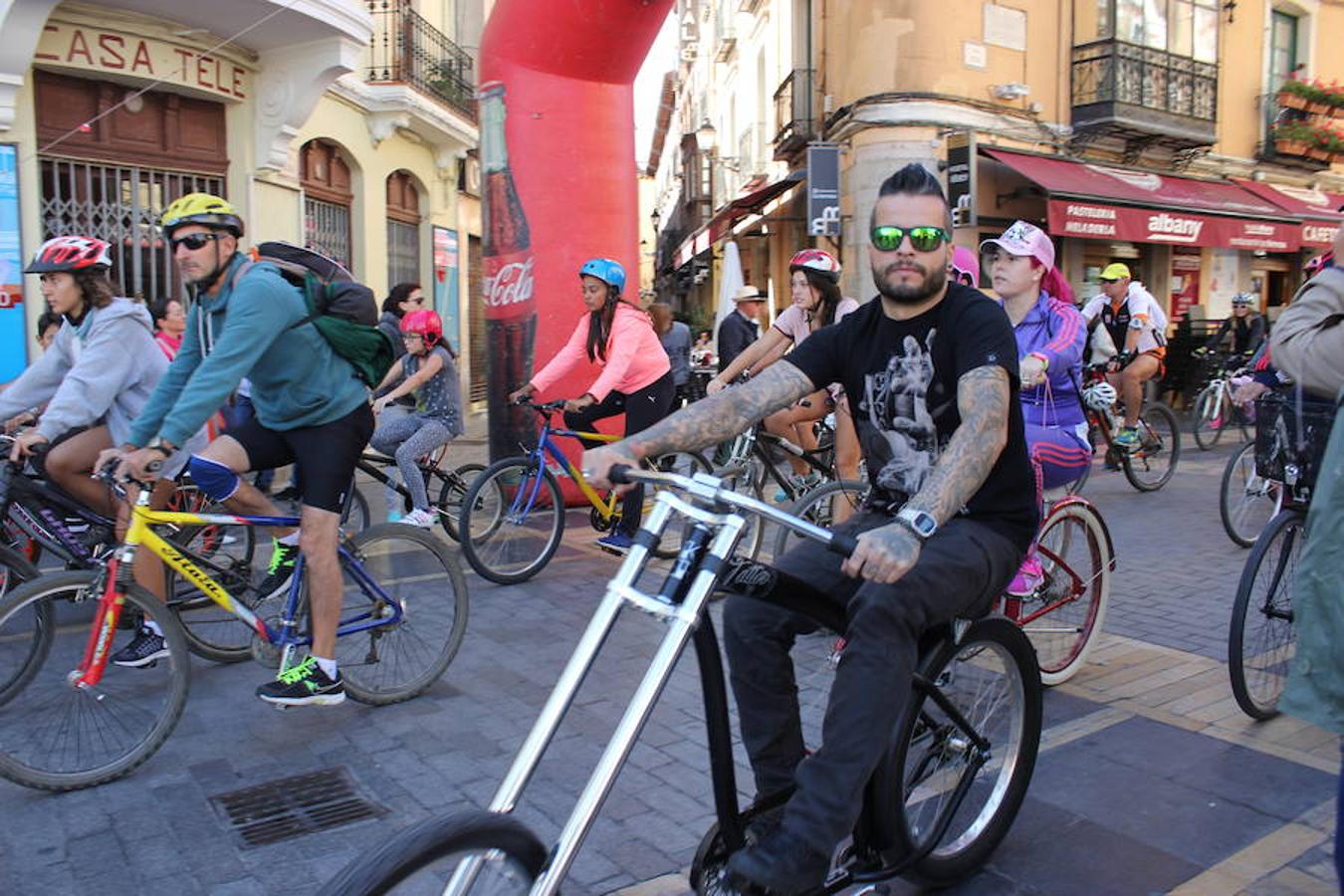 Las bicicletas toman León