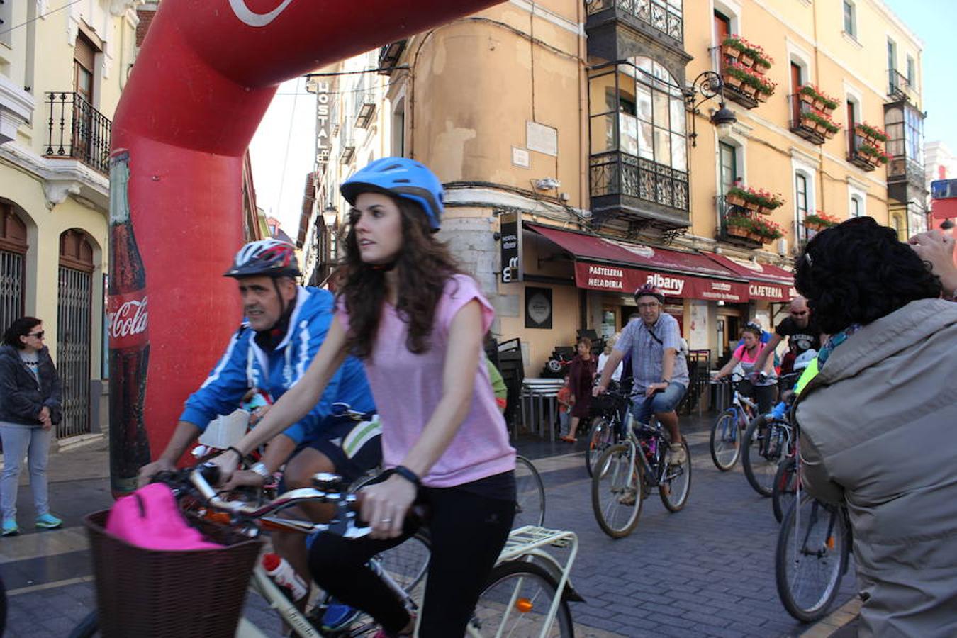 Las bicicletas toman León