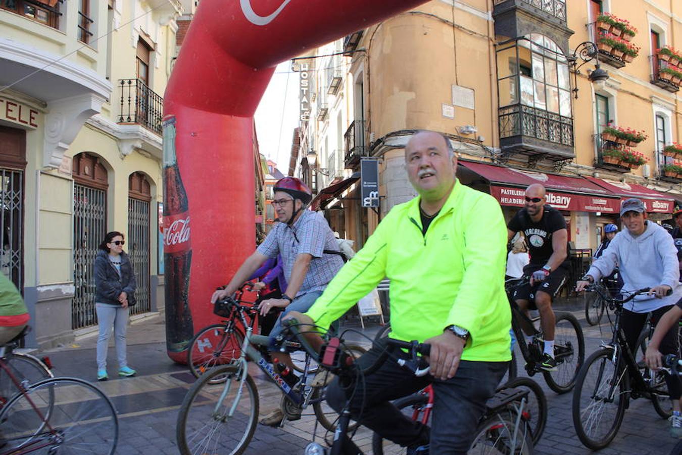 Las bicicletas toman León