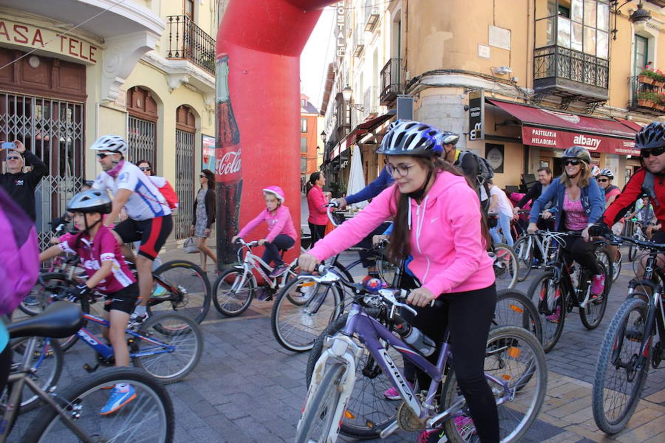 Las bicicletas toman León