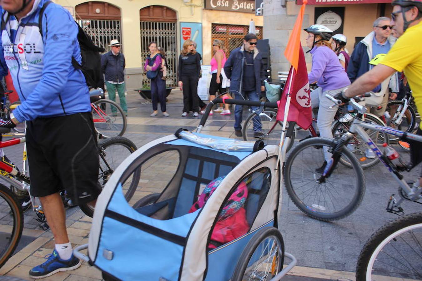 Las bicicletas toman León