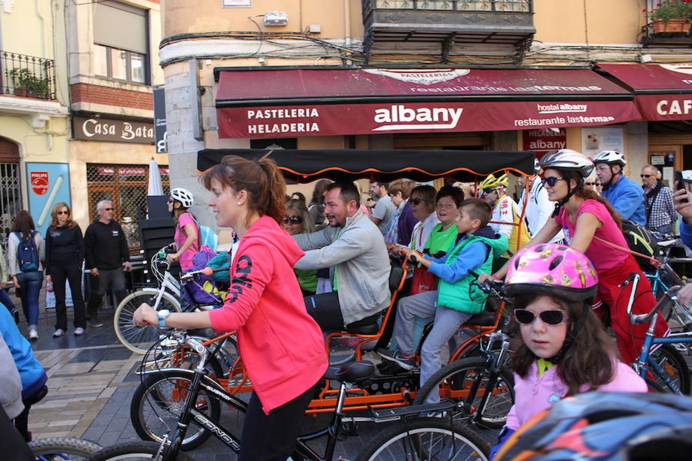 Las bicicletas toman León