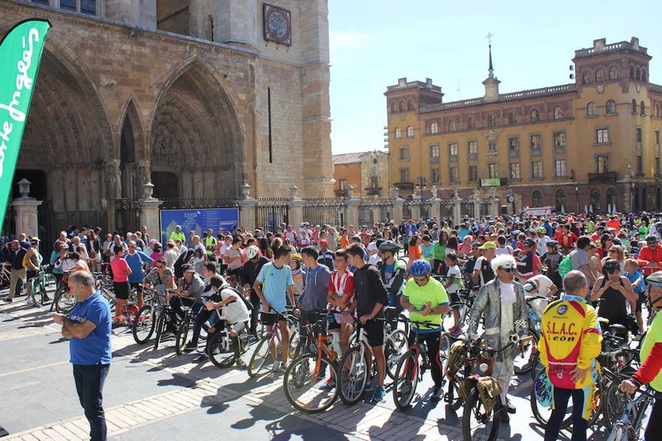 Las bicicletas toman León