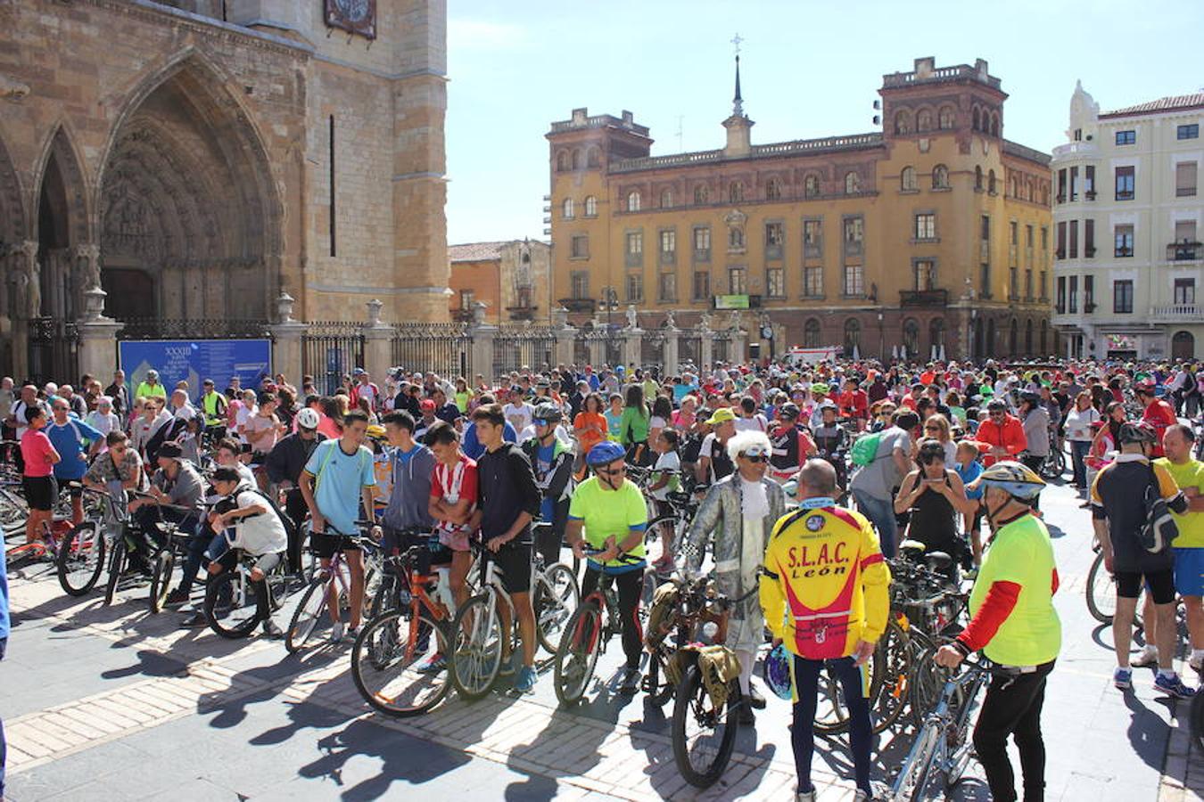 Las bicicletas toman León