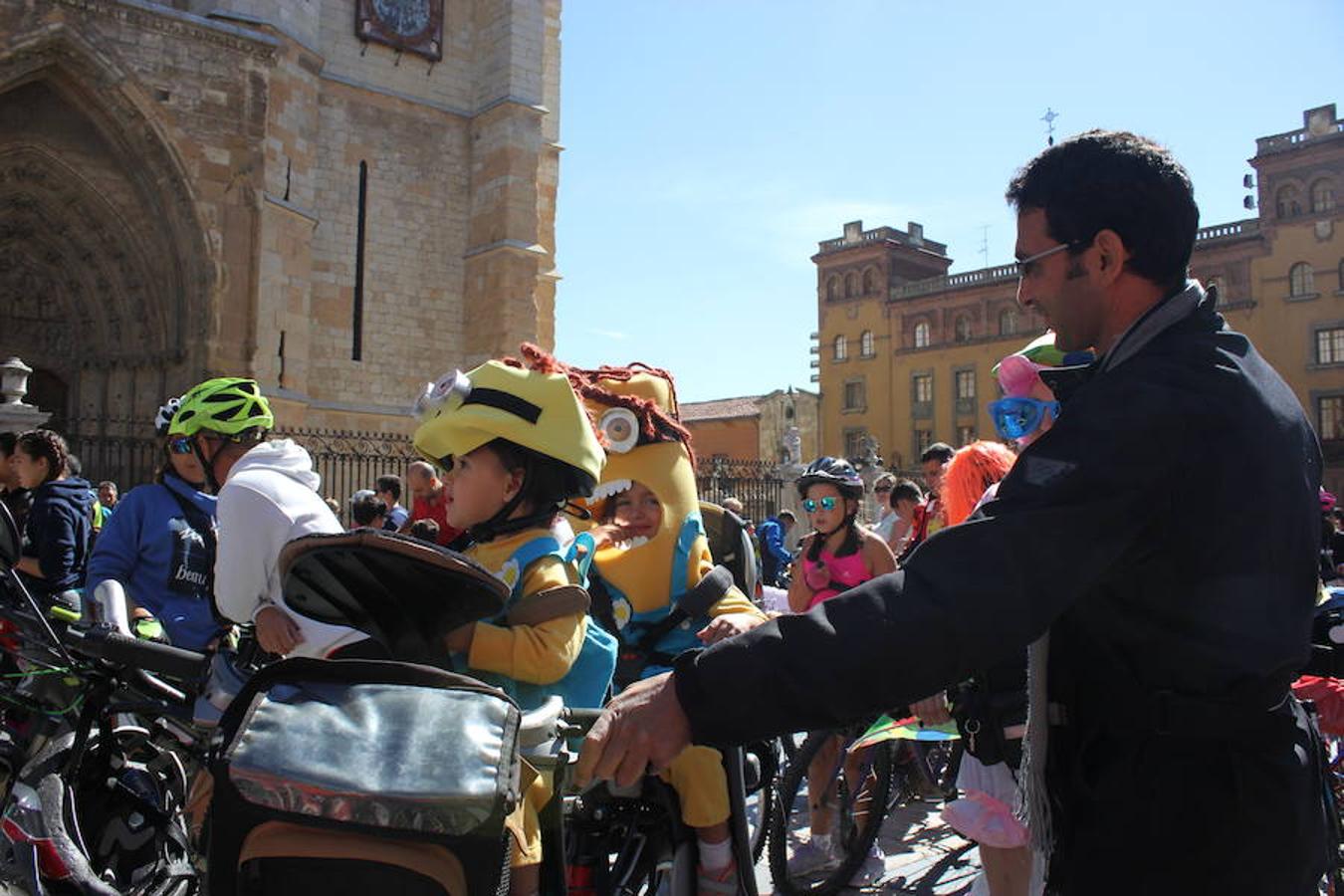 Las bicicletas toman León