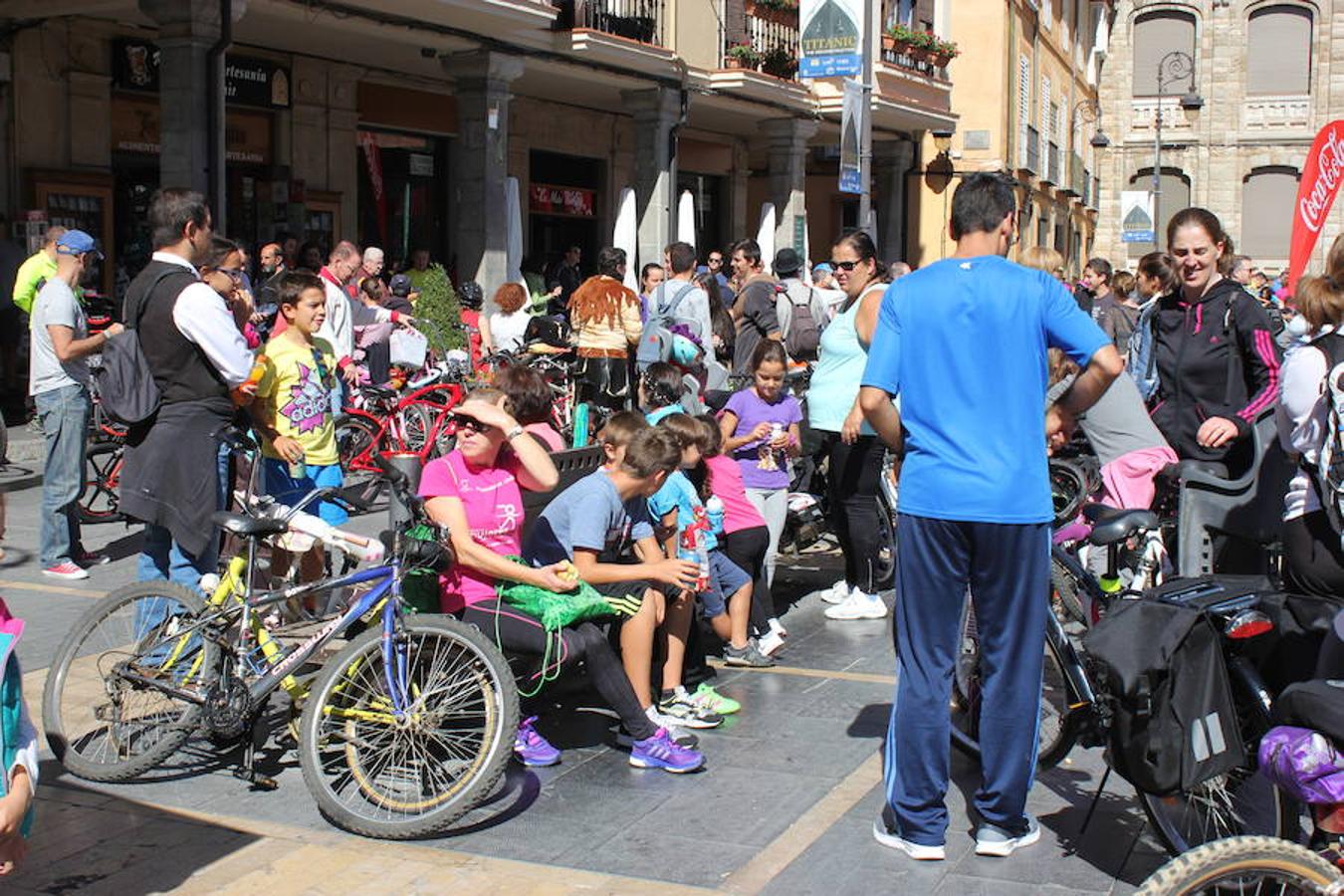 Las bicicletas toman León