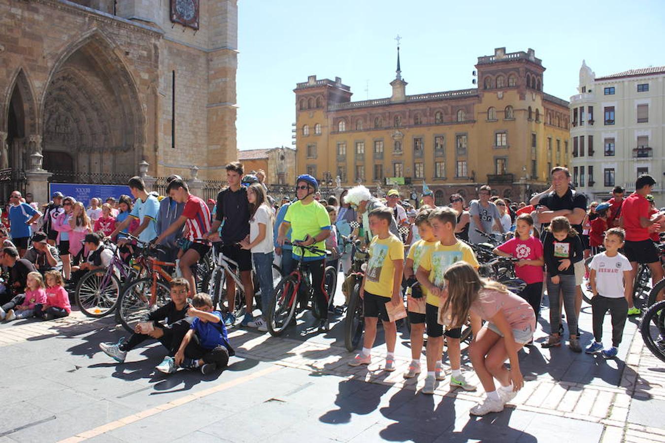 Las bicicletas toman León