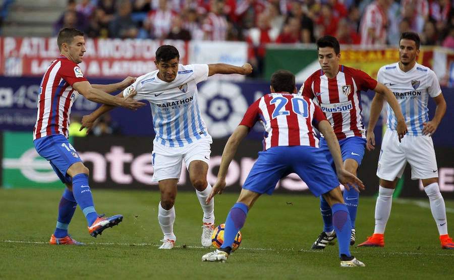 Las mejores imágenes del Atlético de Madrid - Málaga