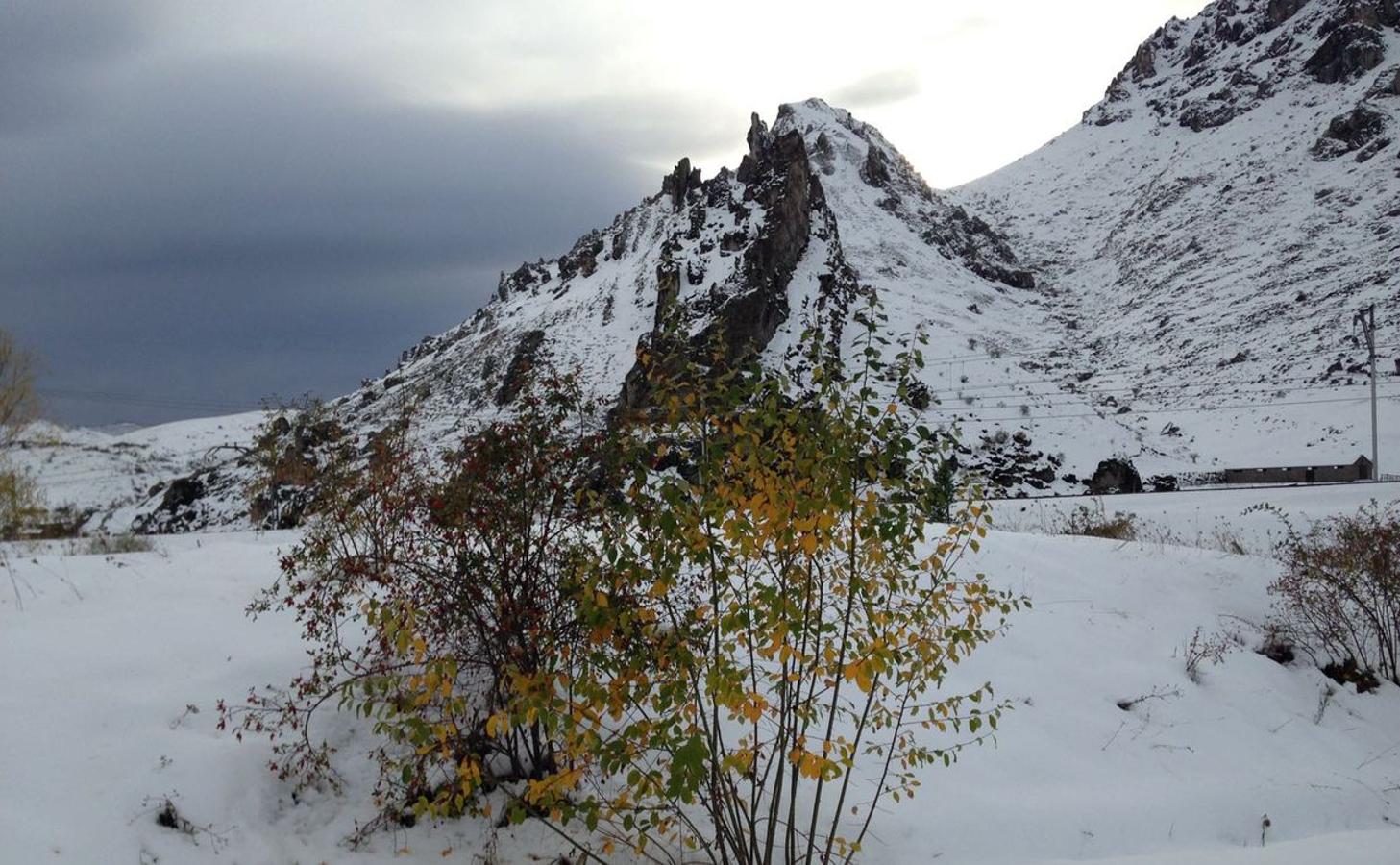 León, entre nieves