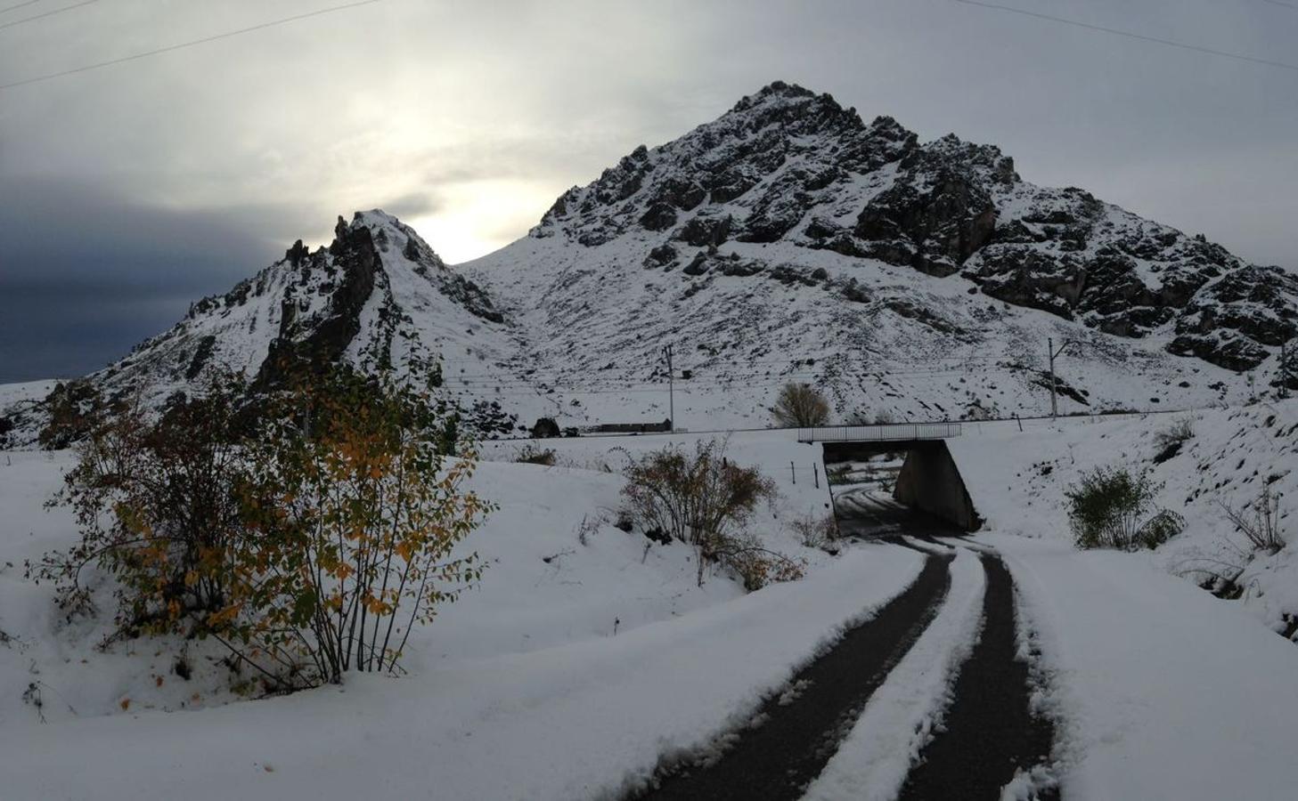 León, entre nieves