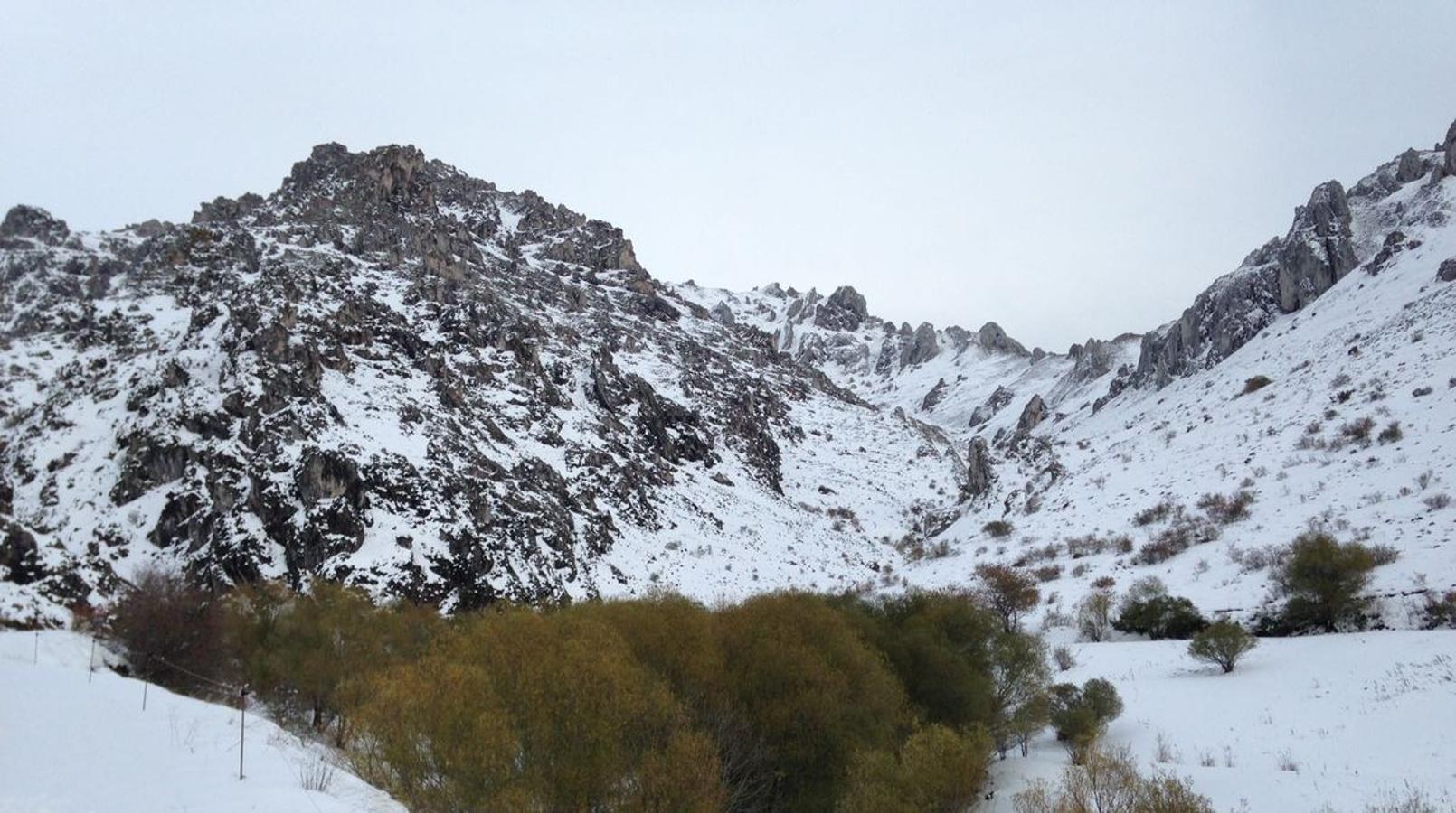 León, entre nieves