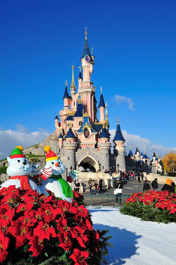 La Navidad llega a Disneyland