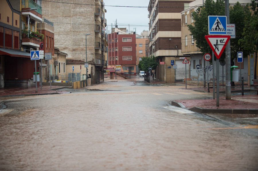 El temporal más importante en Murcia desde que se tienen registros