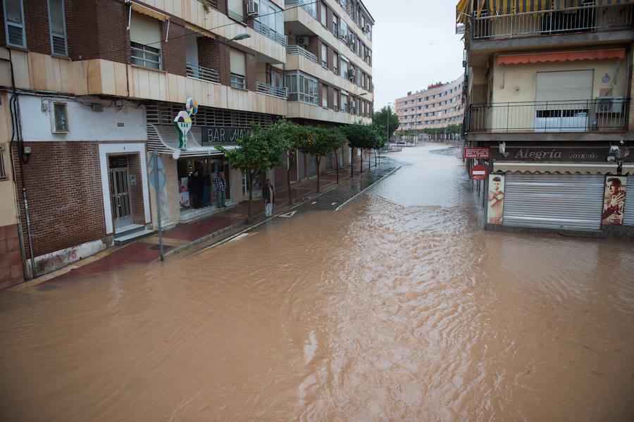 El temporal más importante en Murcia desde que se tienen registros