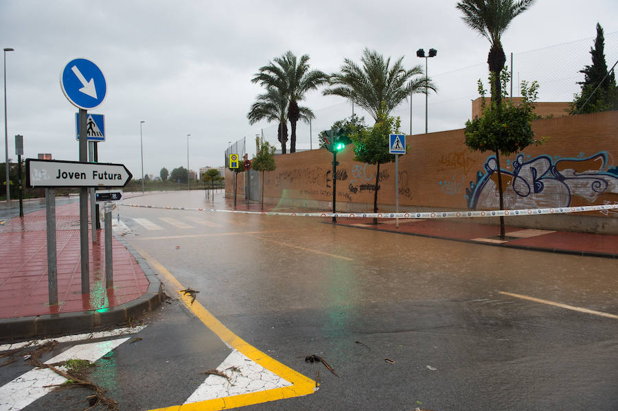 El temporal más importante en Murcia desde que se tienen registros