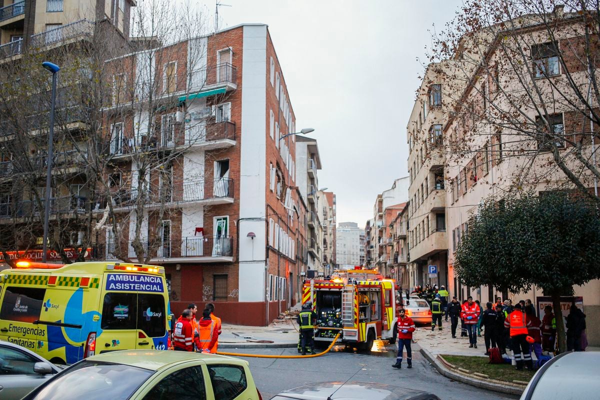 Explosión de gas en Salamanca