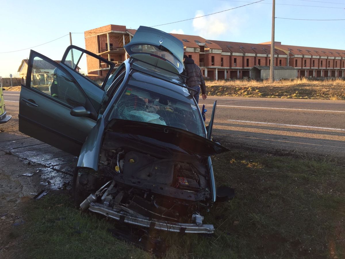 Accidente en Valverde