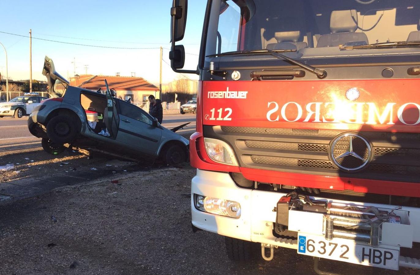 Accidente en Valverde