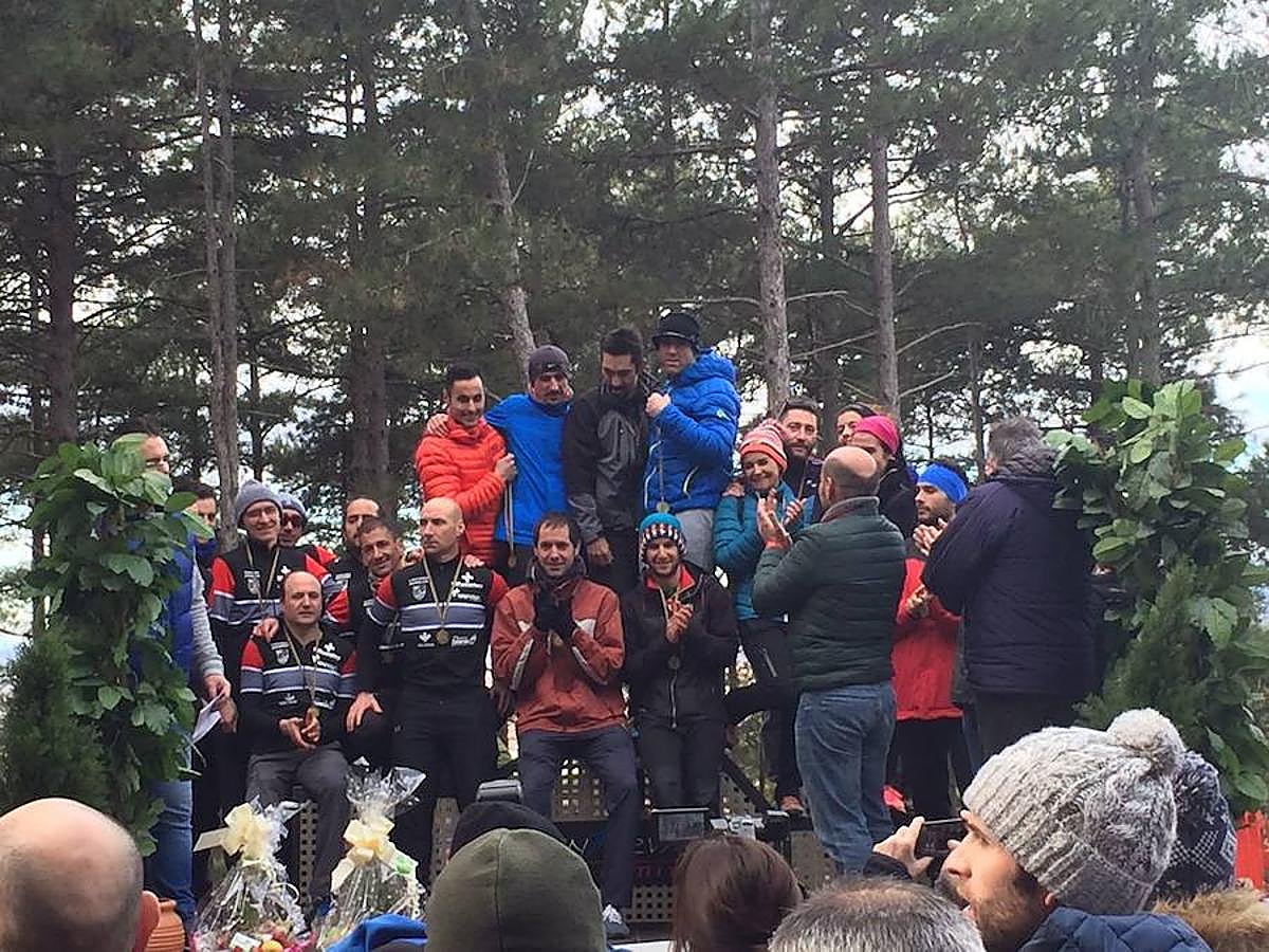 El podio de la Transcandamia