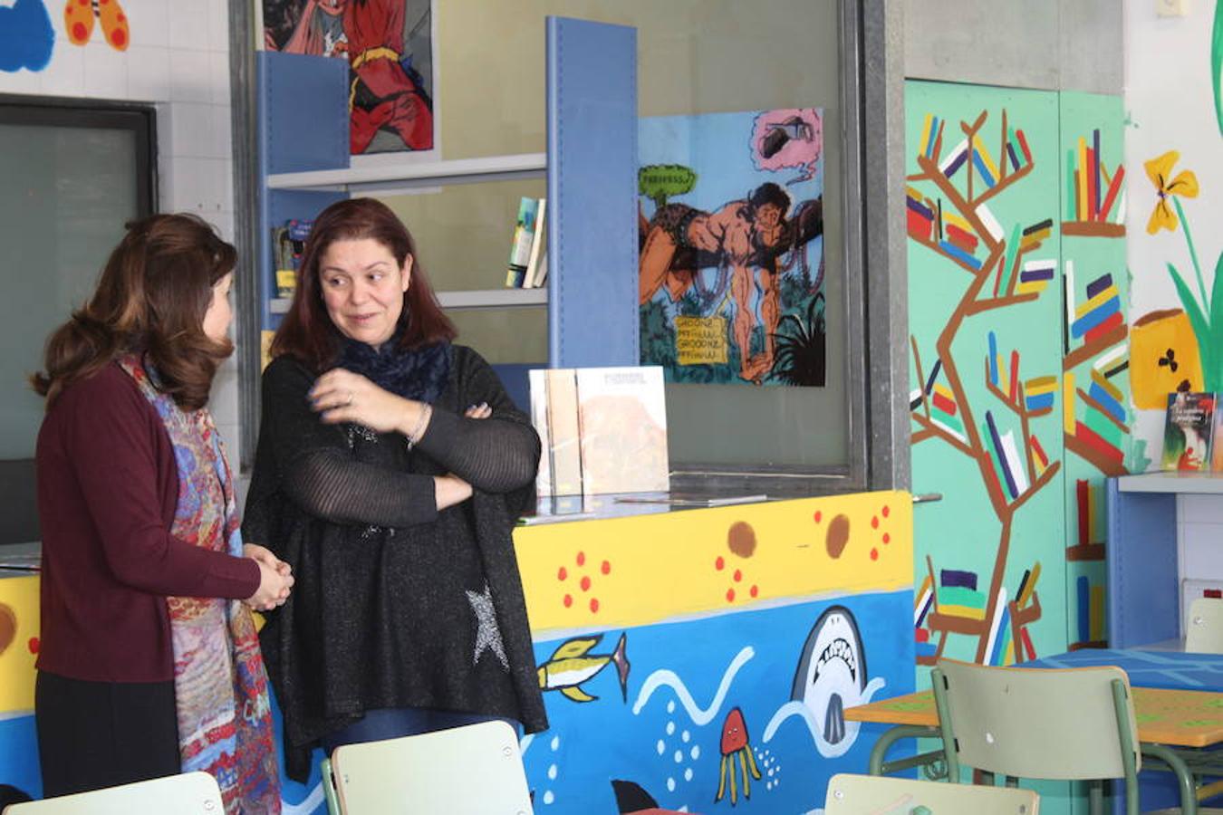 Care Santos, último Premio Nadal, en el IES Eras de Renueva