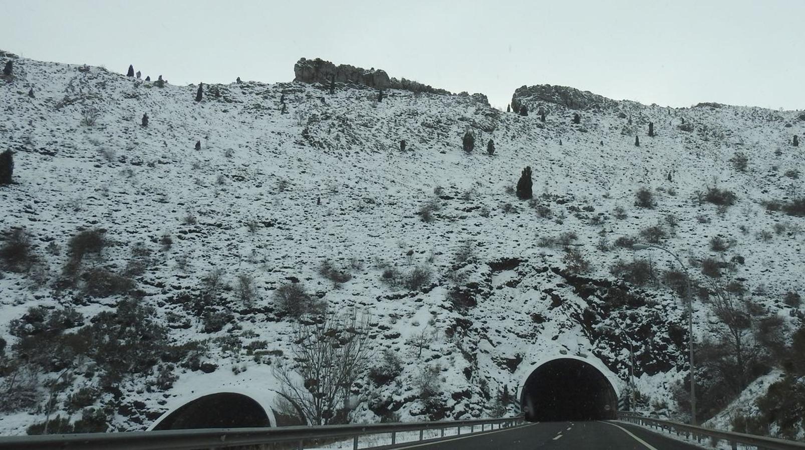 Así está la autopista del Huerna