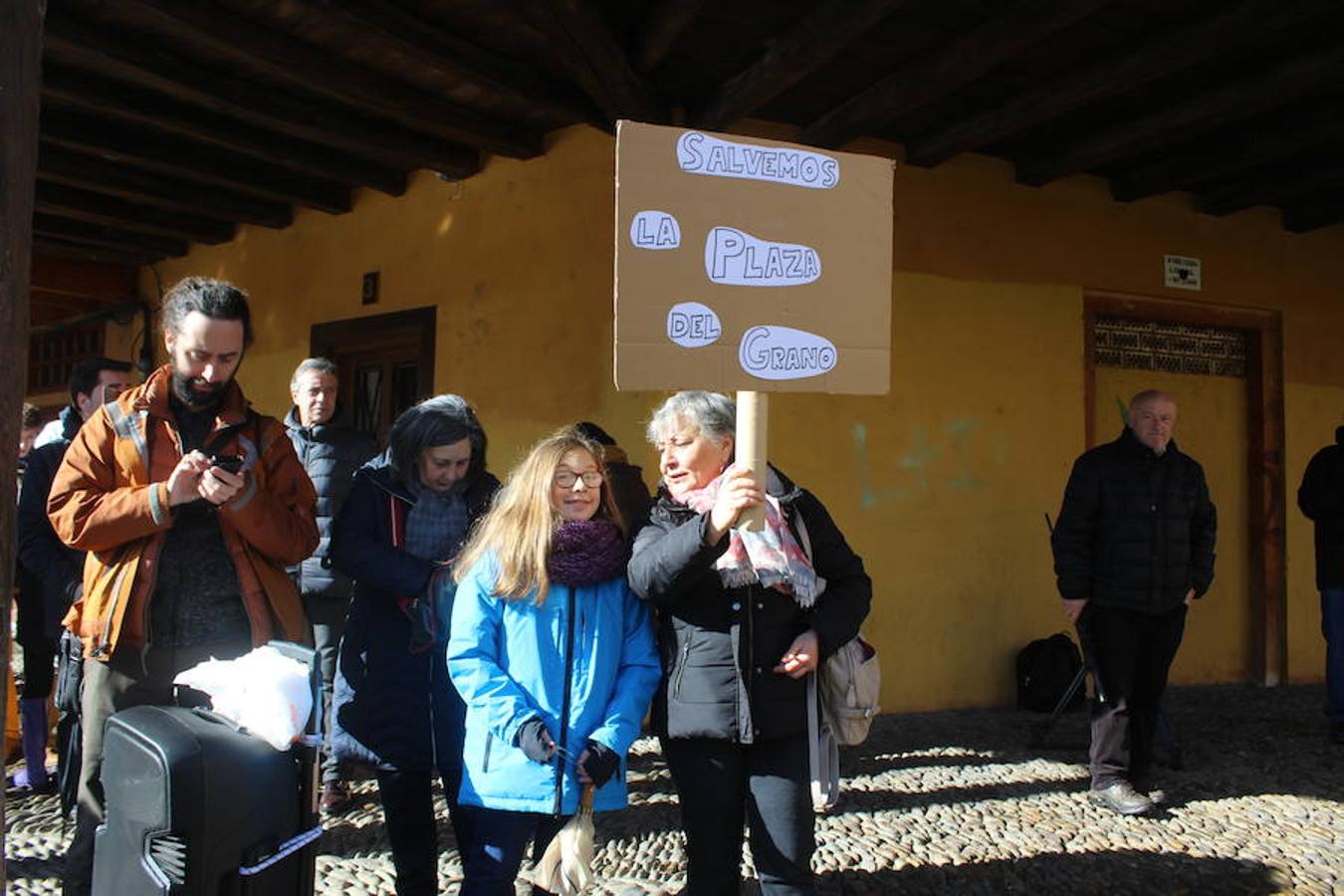 Hacendera en la Plaza del Grano