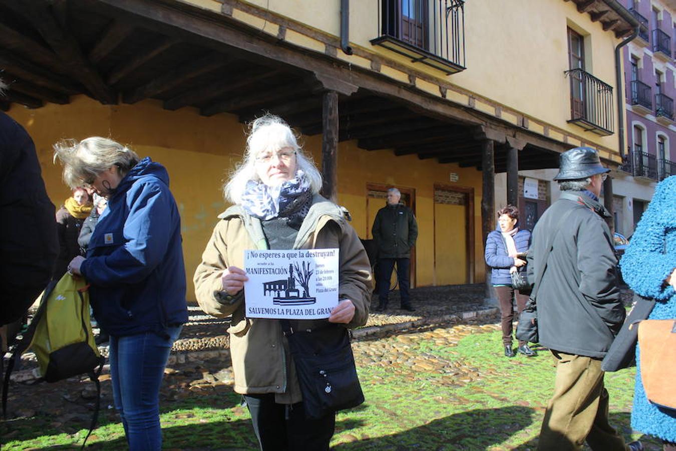 Hacendera en la Plaza del Grano