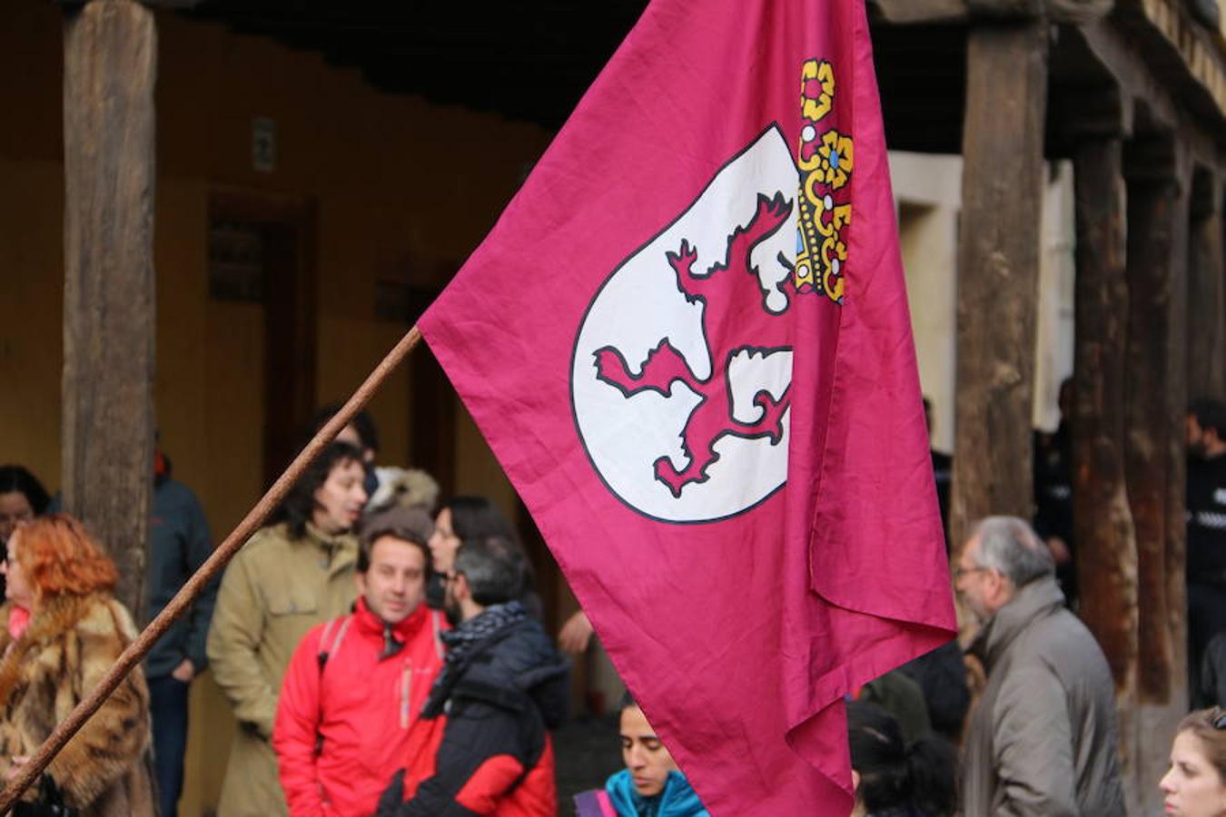 Protesta en la Plaza del Grano