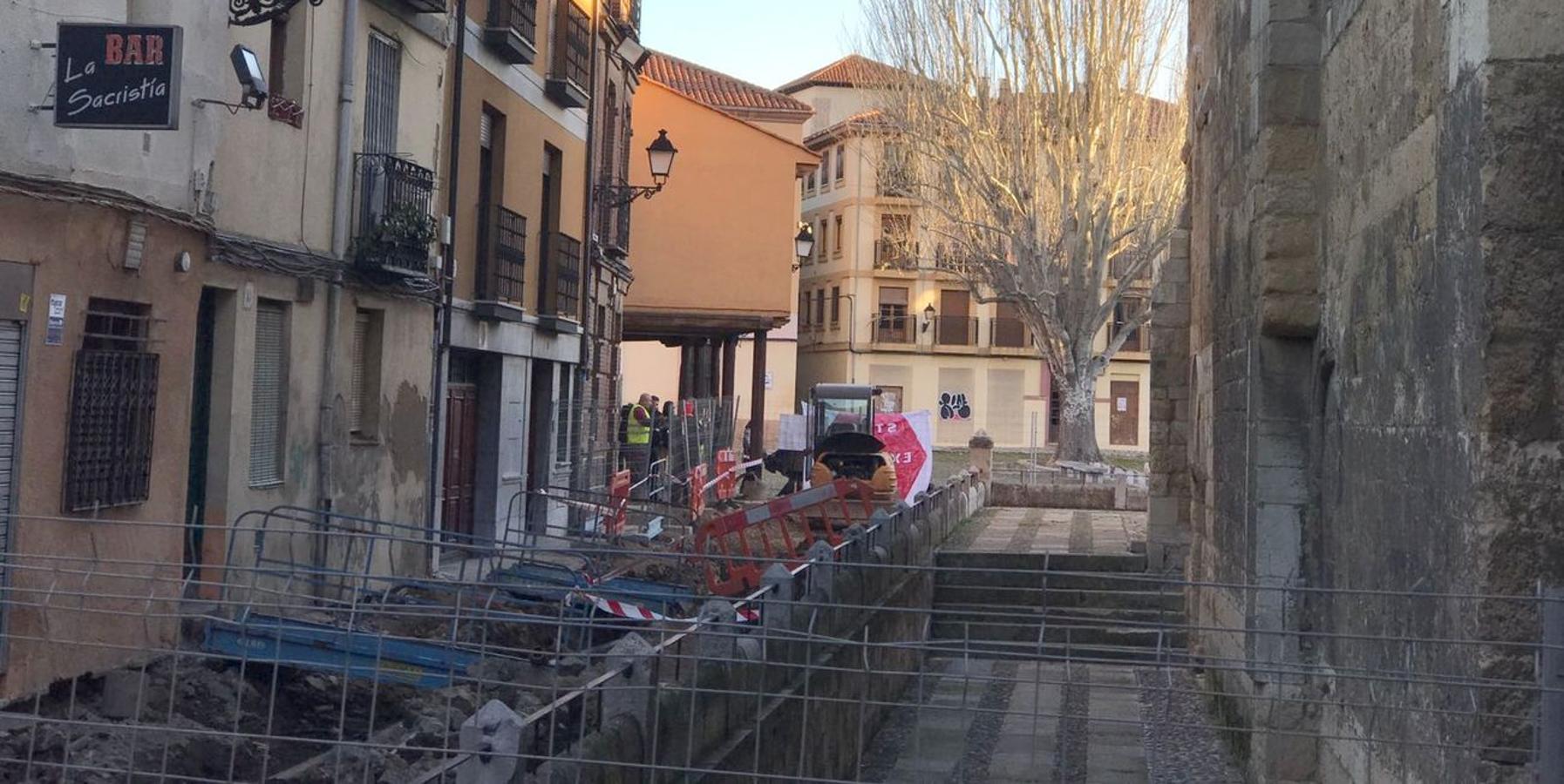 VIgilancia en la Plaza del Grano