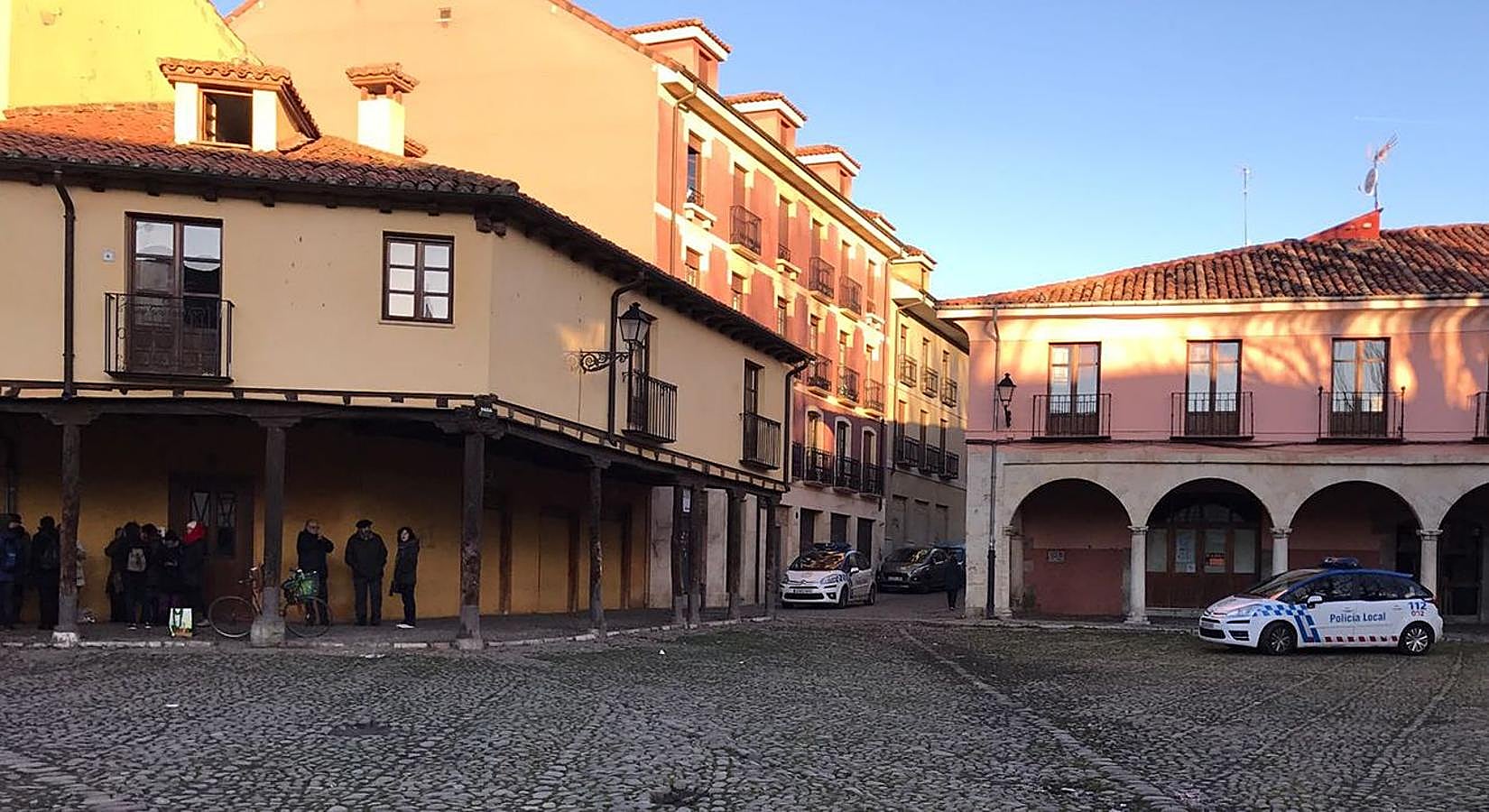 VIgilancia en la Plaza del Grano