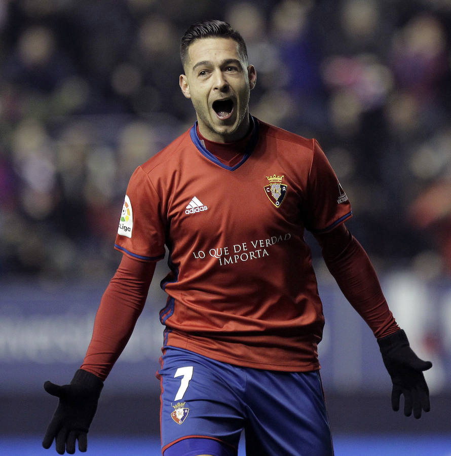 El partido entre Osasuna y Real Madrid, en imágenes