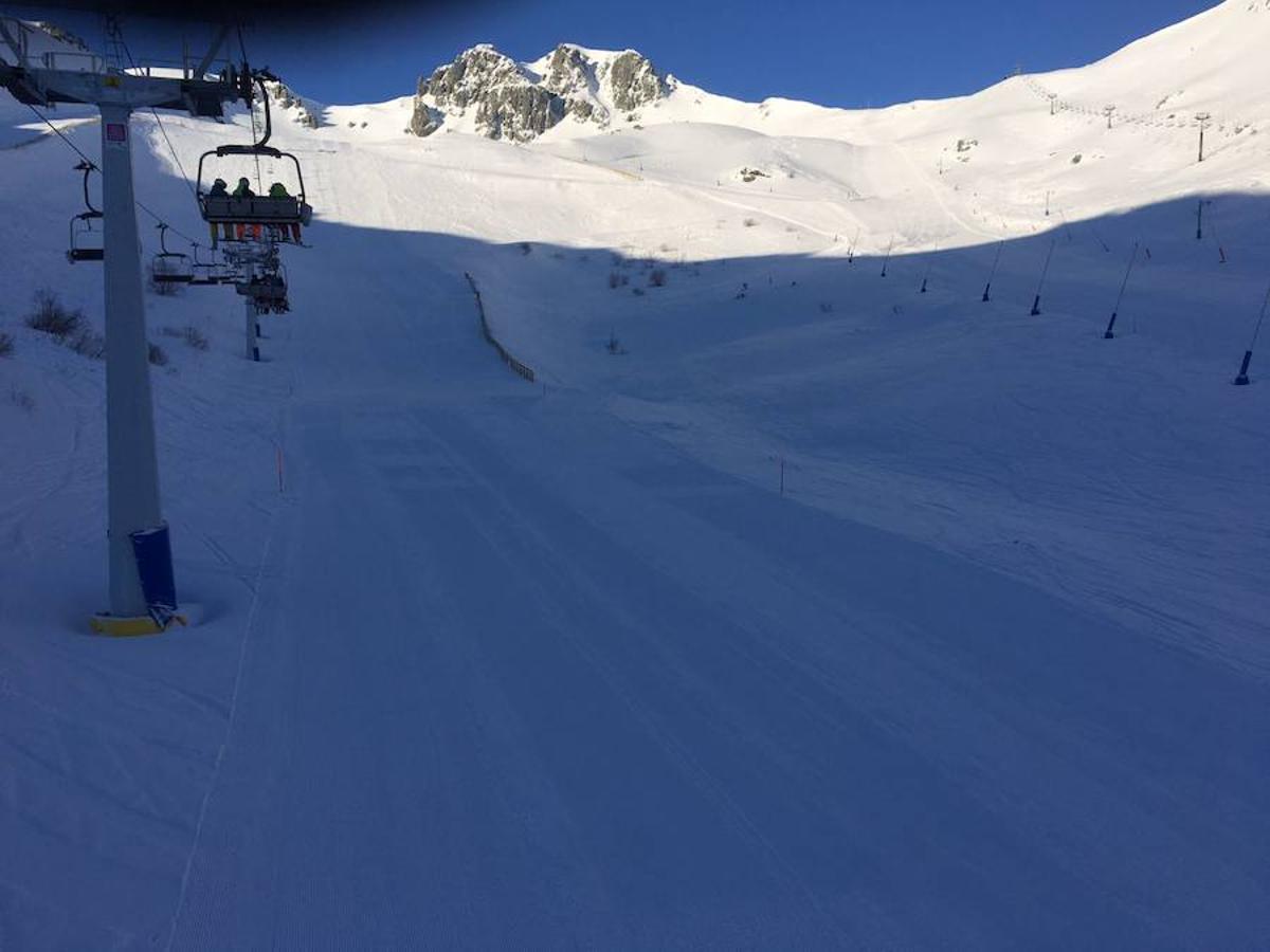 Magnífico fin de semana de nieve en León