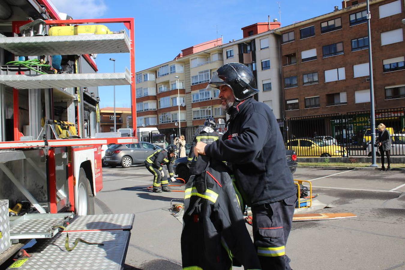 Simulacro en San Juan de Dios