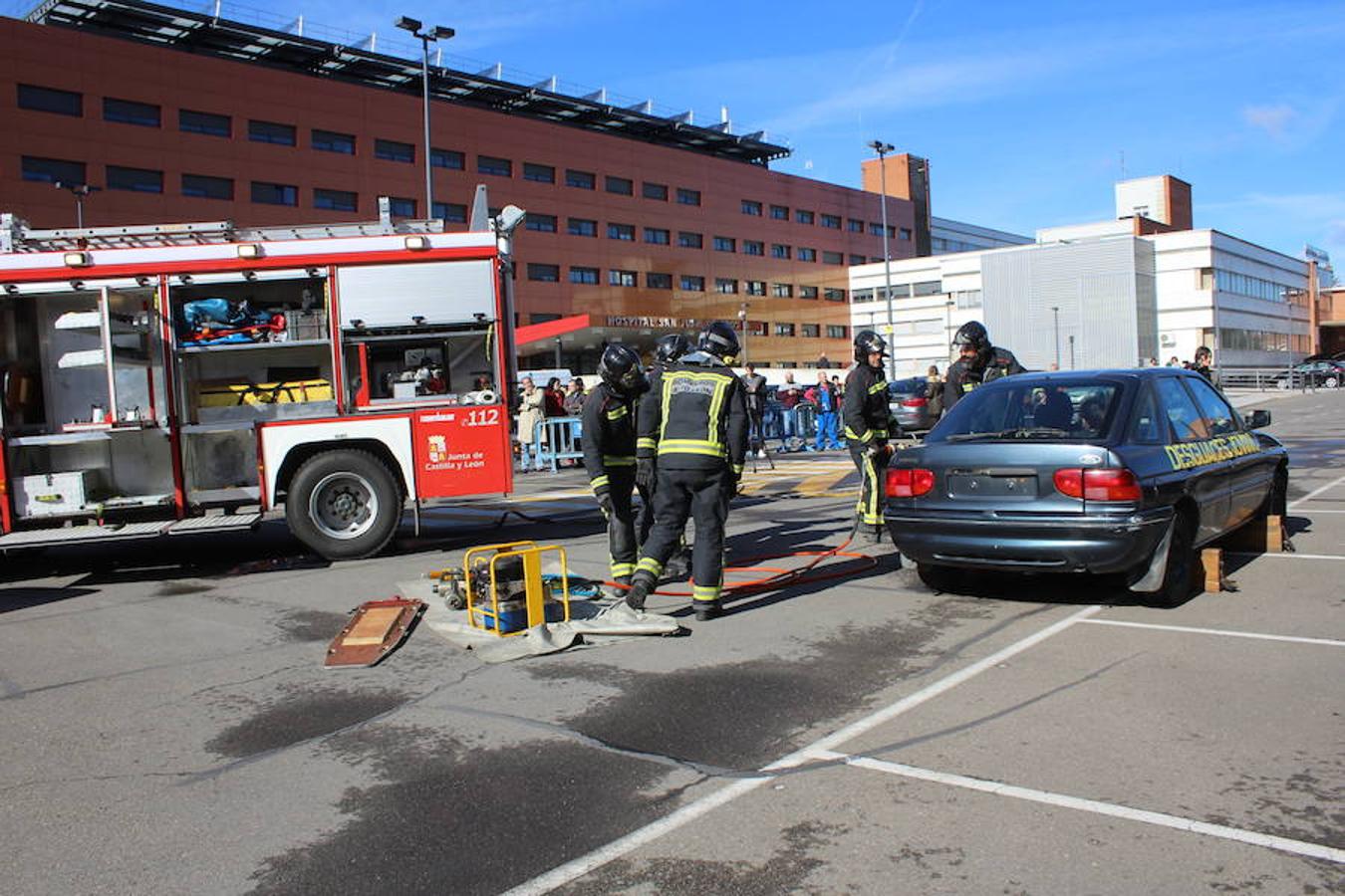 Simulacro en San Juan de Dios