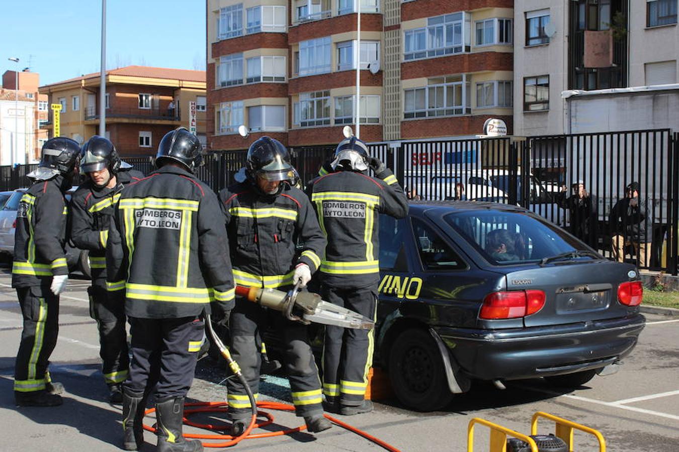 Simulacro en San Juan de Dios