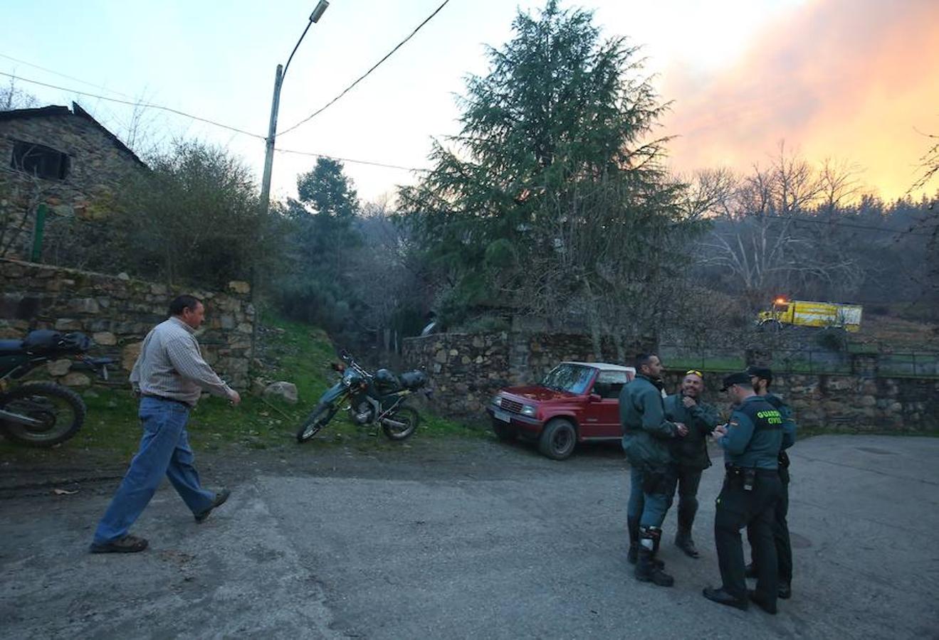 El fuego mantiene en vilo a El Bierzo