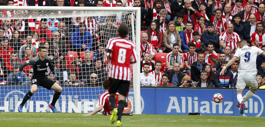 El Athletic-Real Madrid, en imágenes